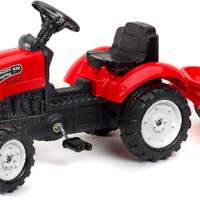 Tret-Traktor mit Hänger rot 2 - 5 Jahre
