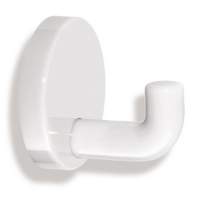 Single hook 477.90.010 99 polyamide diameter 50mm pure white
