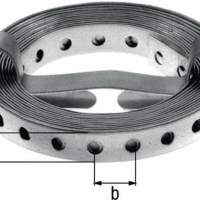 Perforated tape 20x12mm/L=10m steel raw sendzimir galvanized GAH