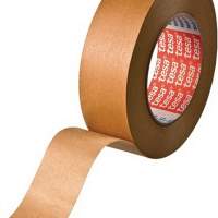 Masking tape 4304 length 50m width 38mm slightly creped color brown tesa, 8 pcs.