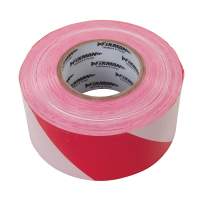 Barrier tape 70mmx500 m, red-white