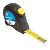 Silverline tape measure with automatic backstop