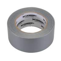 Cloth adhesive tape 50mmx 50m, silver